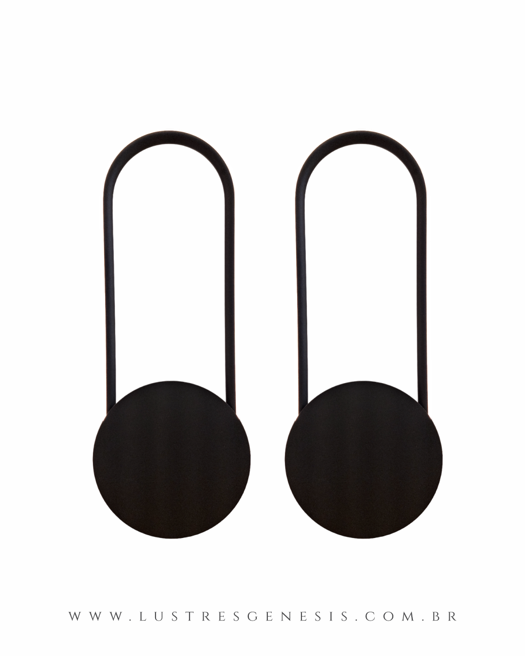 Arandela moderna Pops preta para quarto, sala de estar, lavabo e varanda da marca Sindora DCB015074 Lustres Gêneis loja online de Lustres e Iluminação Decorativa